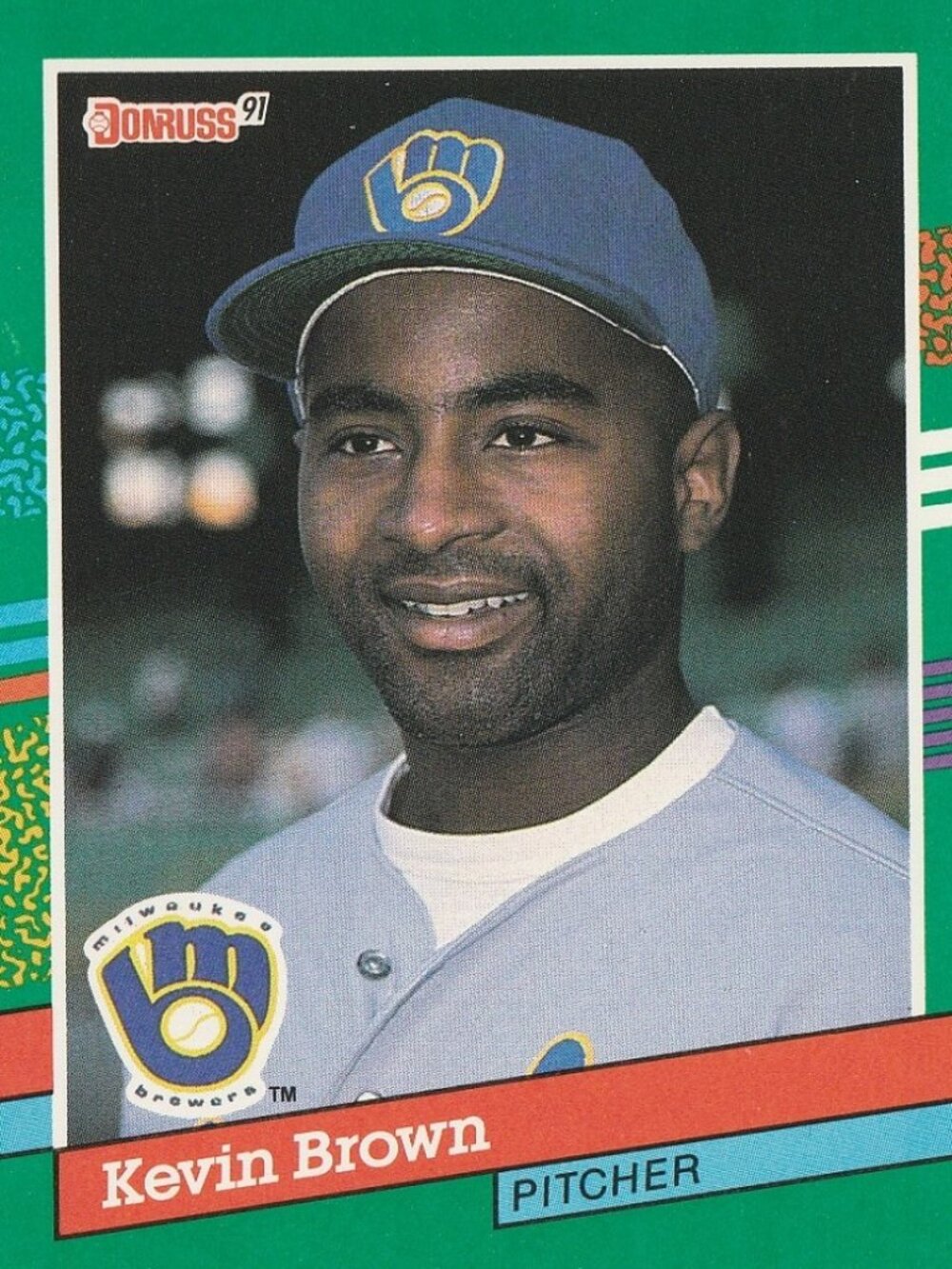 Kevin Brown - Donruss 91 Baseball Card